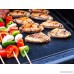Grill Mat Set of 5- 100% Non-stick BBQ Grill & Baking Mats Ianko - FDA-Approved PFOA Free Reusable and Easy to Clean - Works on Gas Charcoal Electric Grill and More - 15.75 x 13 Inch (Black Set) - B073P8Z6VT